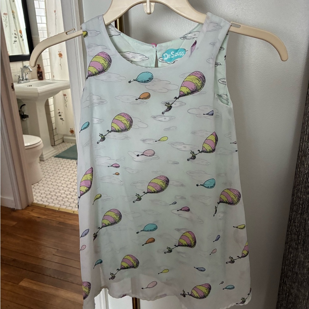 Dr. Seuss Oh The Places You Will Go Print Dress
